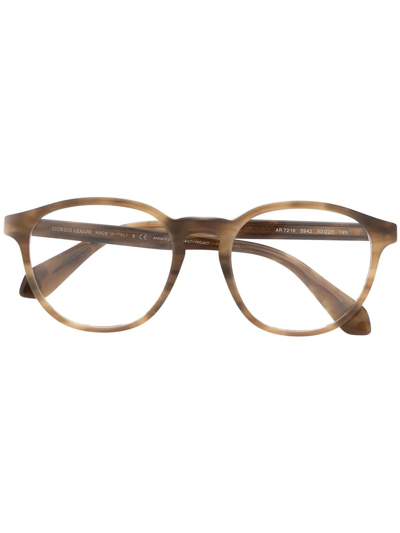 Giorgio Armani Round-frame Optical Glasses