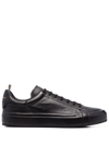 Officine Creative Round Toe Low-top Casual Shoes In Black