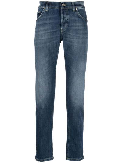 Dondup Slim-cut Denim Jeans In Blau