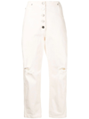 RACHEL COMEY TAPERED RIPPED JEANS