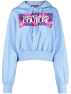 Versace Jeans Couture Versace Jeans Cotton Sweatshirt In Blue