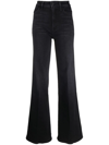 Mother The Hustler Ankle Cropped Jeans In Blue