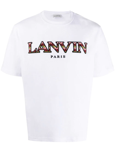 Lanvin T恤  男士 颜色 白色 In White