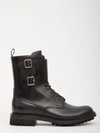 Church's Carly Double-buckle Combat Boots In Black