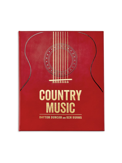 Graphic Image Country Music In Red