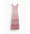 Bell Christine Maxi Dress In Pink Multi
