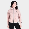 Nike Women's Sportswear Tech Fleece Windrunner Full-zip Hoodie In Pink Oxford/black