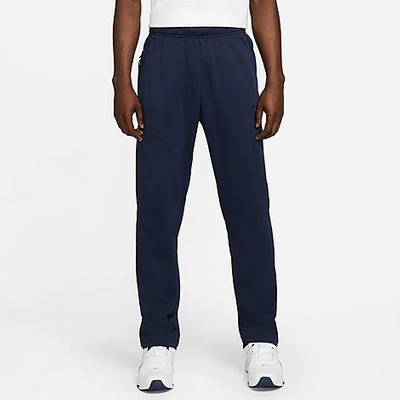 Nike Men's  Therma Therma-fit Open Hem Fitness Pants In Blue