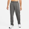 Nike Men's  Therma Therma-fit Open Hem Fitness Pants In Charcoal Heather/dark Smoke Grey/black