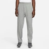 Nike Men's Relaxed-fit Therma-fit Open Hem Fitness Pants In Dark Grey Heather/particle Grey/black