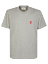 AMI ALEXANDRE MATTIUSSI T-SHIRT WITH THE CHARACTERISTIC AMI DE COEUR MOTIF