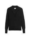 Khaite Jo Cashmere Featherweight-knit Sweater In Black