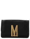 Moschino ‘m' Mini Clutch In Black