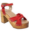 Charles By Charles David Uniform Sandal In Red