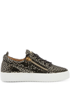 GIUSEPPE ZANOTTI GAIL POLKA-DOT SNEAKERS