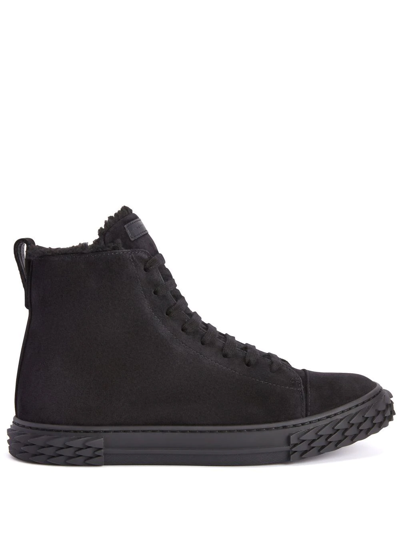 Giuseppe Zanotti Ecoblabber High-top Trainers In Black