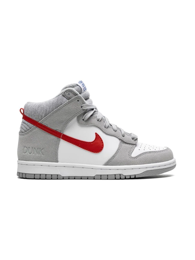 Nike Kids' Dunk High Sneakers In Grey