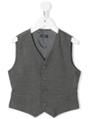 IL GUFO SINGLE-BREASTED FITTED WAISTCOAT