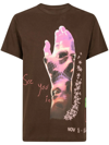 TRAVIS SCOTT ALL SEEING HANDS CREW NECK T-SHIRT