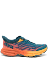 Hoka Speedgoat 5 Logo-detailed Mesh Sneakers In Blue
