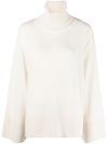 Malo Cashmere Roll-neck Jumper In Neutrals