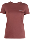 Jacquemus Logo Embroidered T-shirt In Brown