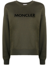 MONCLER LOGO-PRINT CREW-NECK SWEATSHIRT