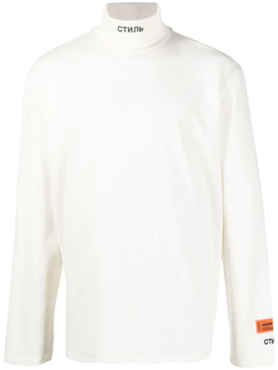Heron Preston Off-white Style Long Sleeve T-shirt