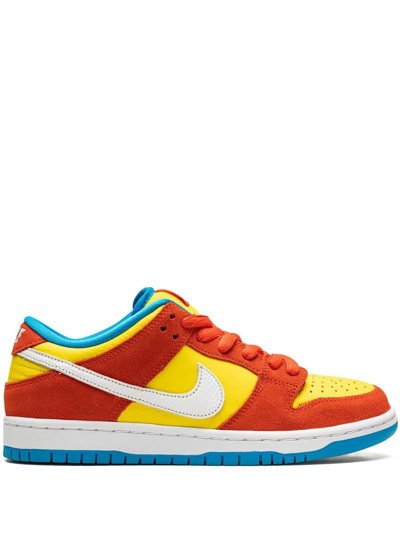 Nike Sb Dunk Low Sneakers In Red