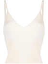 Polo Ralph Lauren Ribbed-knit Vest Top In White