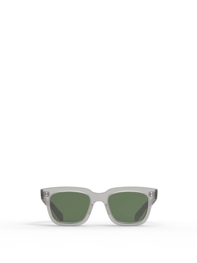 Mr Leight Arnie S Grey Crystal-matte Platinum Sunglasses