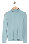 Eileen Fisher Turtleneck Top In Seafoam