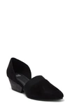 Eileen Fisher Hallo Womens Knit Stretch Wedge Heels In Black