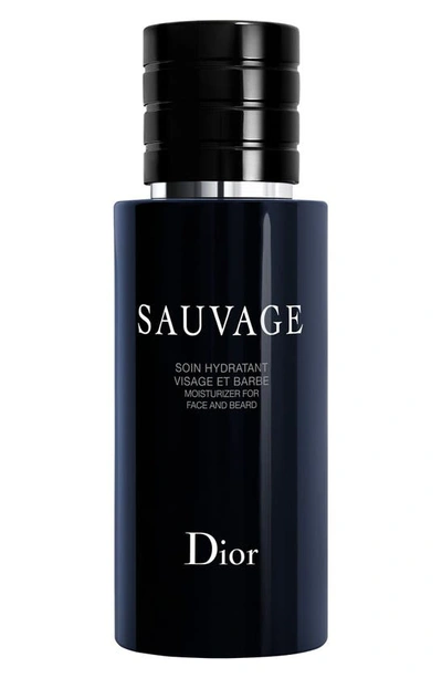 Dior Sauvage Face & Beard Moisturizer 2.54 Oz.