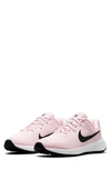 Nike Kids' Revolution 6 Sneaker In Pink Foam/ Black