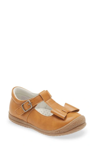 L'amour Kids' Emma Bow Mary Jane In Gold