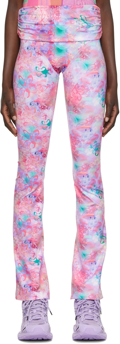 Collina Strada Ssense Exclusive Pink Sport Pants In Star Fish