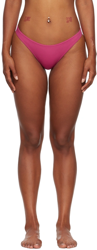 Eres Pink Fripon Bikini Bottoms In 1093 Laurier Rose