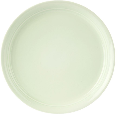 Paula Canovas Del Vas Green Ceramic Plate In Mint