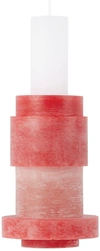 Stan Editions Red & Pink Stack 03 Candle Set In Red & Pink