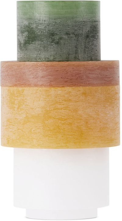 Stan Editions Yellow & Green Stack 05 Candle Set