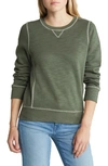 Tommy Bahama Tobago Bay Crewneck Sweatshirt In Palm Moss