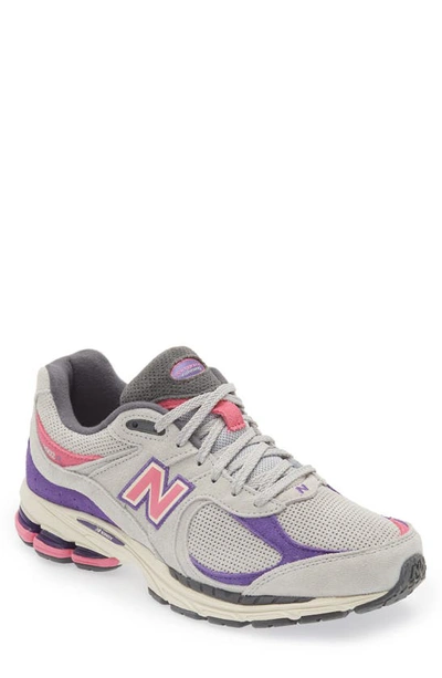 New Balance J. Crew 2002r Suede And Mesh Sneakers In Gray