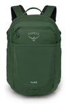 Osprey Flare 27-liter Backpack In Trekking Trail Green