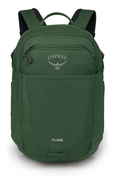 Osprey Flare 27-liter Backpack In Trekking Trail Green