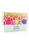 Hanky Panky Assorted 3-pack Lace Original Rise Thongs In Pink/ Yellow/ Blue