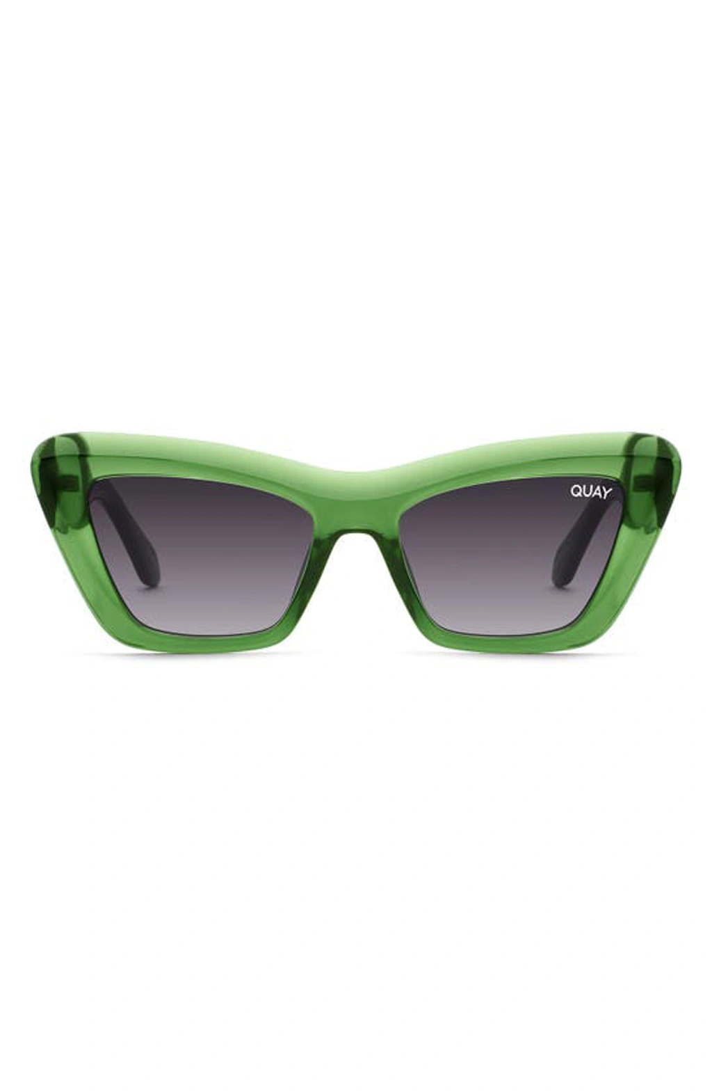 Quay ON THE RADIO green/smoke Sunglasses •NEW• Amazon.com: Quay Women main image 2