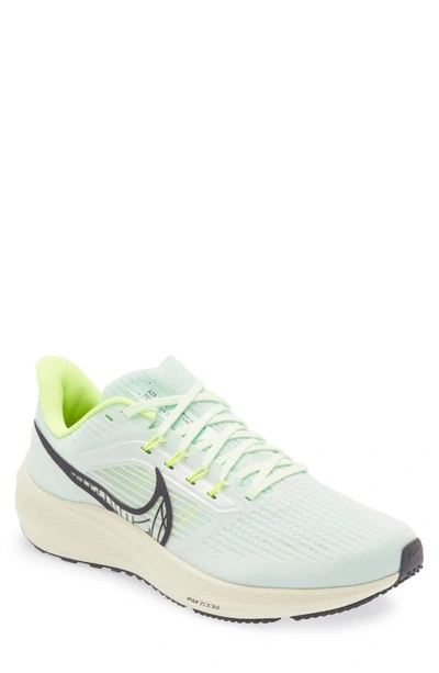 Nike Men's Pegasus 39 Road Running Shoes In Green/ Purple/ Mint/ Volt