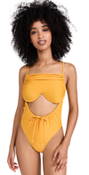 Andrea Iyamah Tiaca Sunshine One Piece Swimsuit In Sunshine