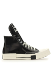 Rick Owens Drkshdw X Converse Drkstar High Top Sneakers - Unisex - Cotton/rubber In Black